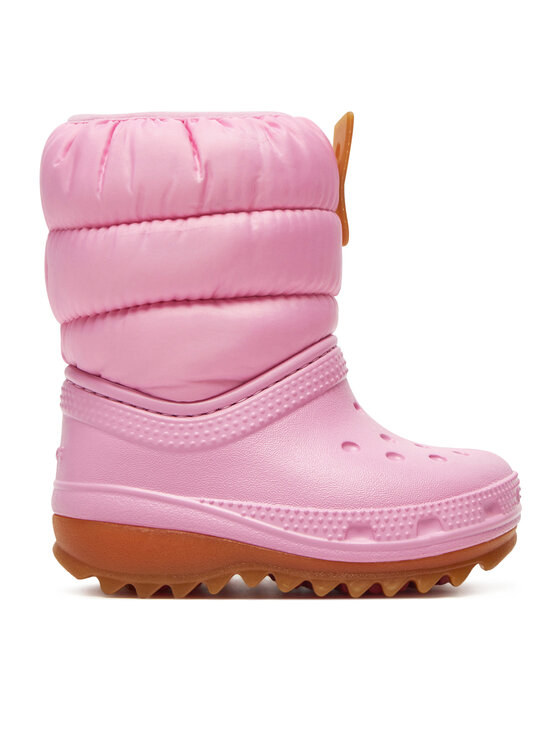 Crocs Stivali da neve Crocs Classic Neo Puff Boot T 207683 Rosa