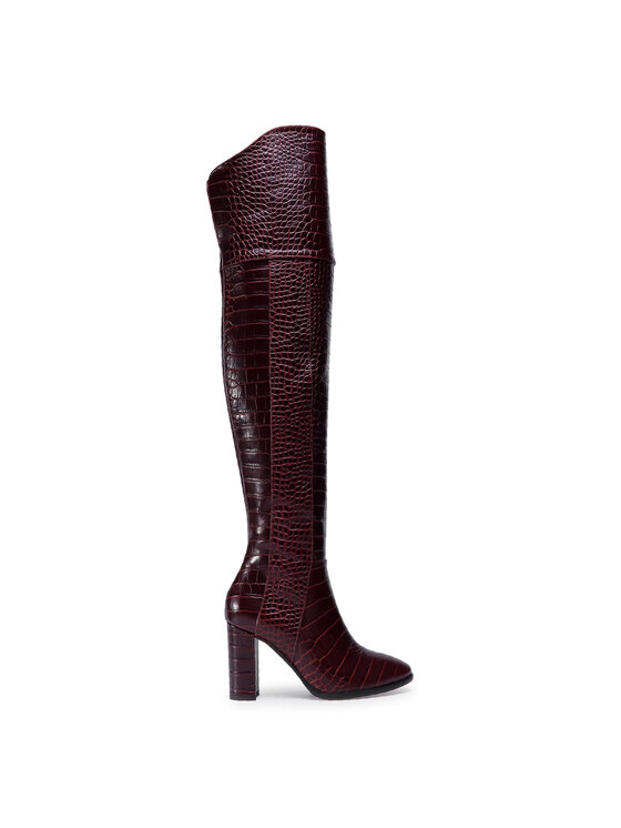 Pollini Чоботи Pollini SA26128C1BTJ0212 Бордовий