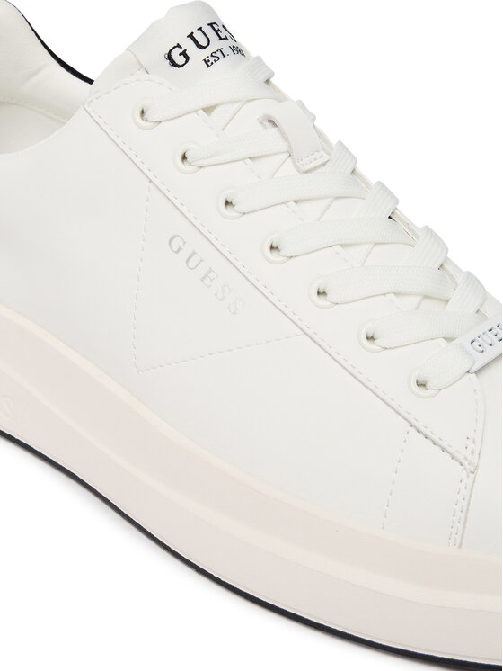 Guess Sneakersy Guess FMFLBA LEA12 Biały