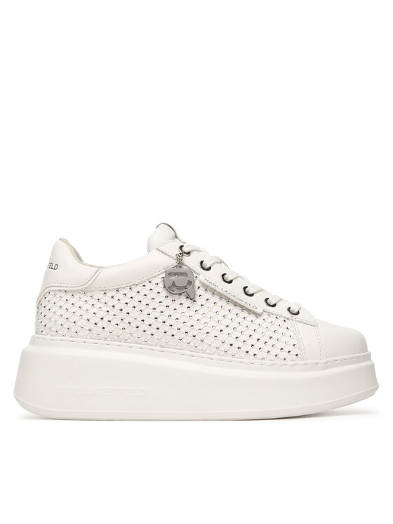 KARL LAGERFELD Sneakersy KARL LAGERFELD KL63577N Biela