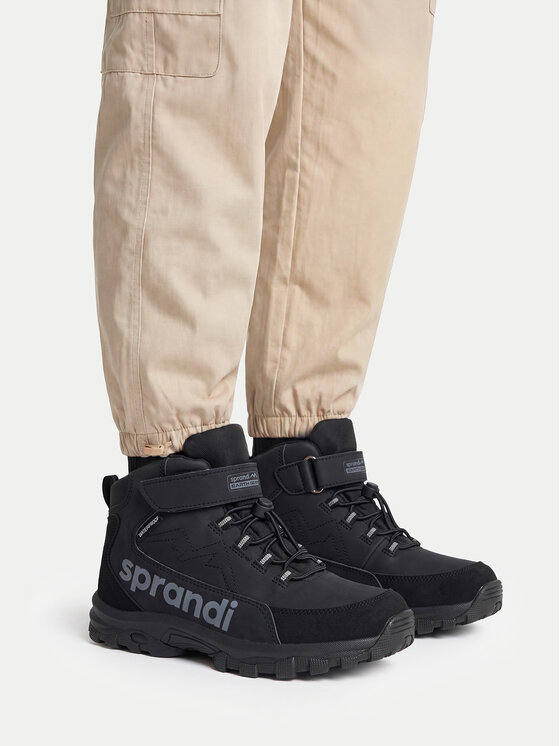 Sprandi Trekingová obuv Sprandi CEO-WINTER WAVE CP86-25067 Čierna