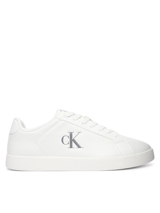 Calvin Klein Sneakersy Calvin Klein 3 Cupsole Derby Pu Tmb HM0HM02331 Biały