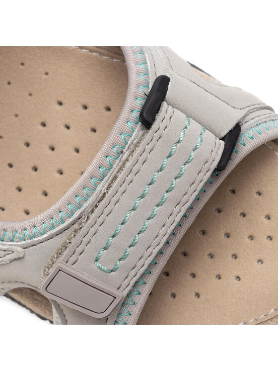 Geox Basutės Geox D Sand.Strel A D0225A 0EK15 C1010 Pilka