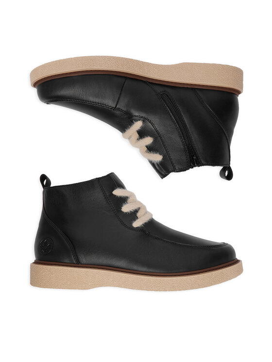 Rieker Botines planos Rieker CEO-71100-00 Negro