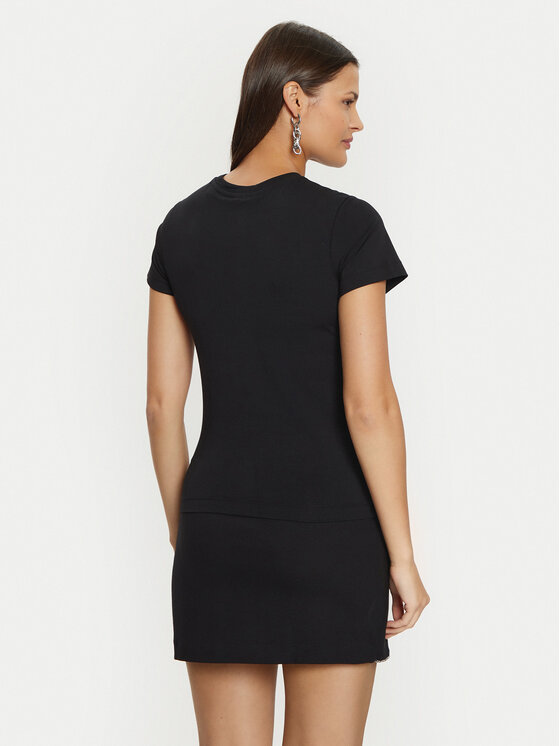 Guess Guess Футболка V5RI08 J1314 Чорний Slim Fit
