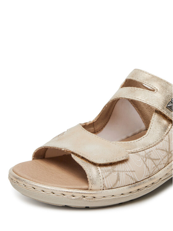 Remonte Sandále Remonte D7647-94 Zlatá