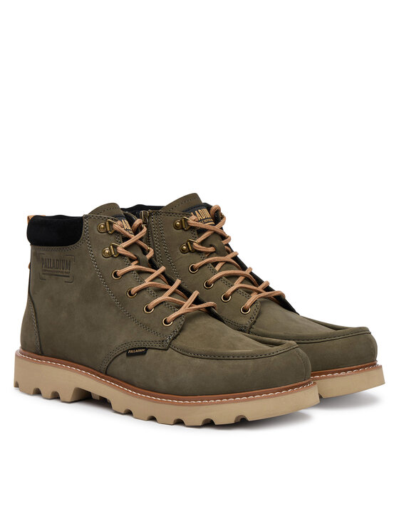 Palladium Bakancs Palladium Trooperlite Grit Zip 04985-325-M Sötétzöld