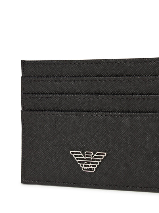 Emporio Armani Juego de cartera y tarjetero Emporio Armani Y4R237 Y138E Negro