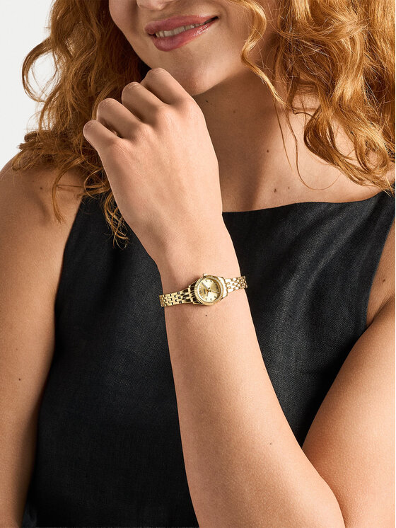 Fossil Годинник Fossil Scarlette ES5474 Золотий