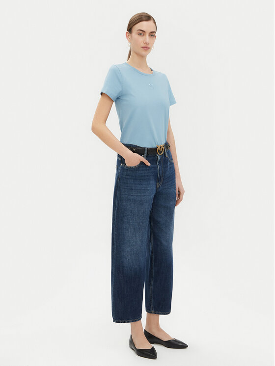 PINKO PINKO T-shirt 100355 A2HN Plava Regular Fit