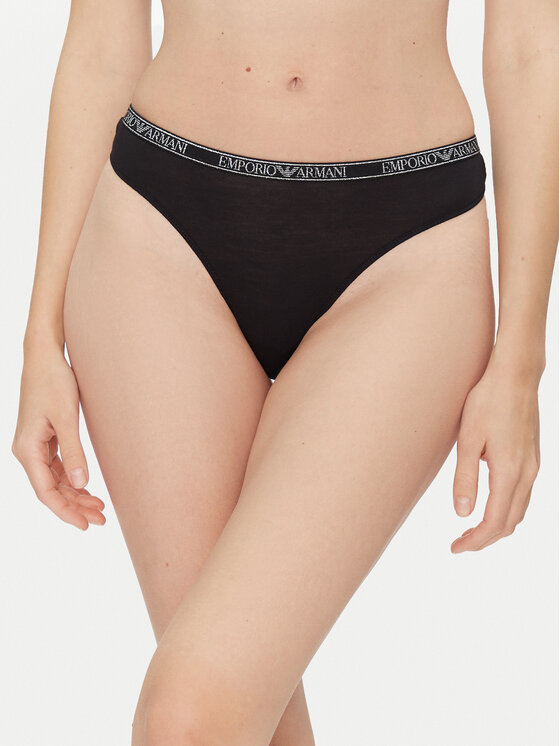 Emporio Armani Underwear Emporio Armani Underwear Комплект стрінгів EW000402 AF10889 MC005 Чорний