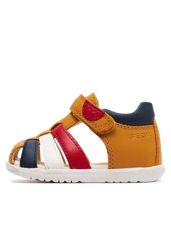 Geox Sandale Geox B Sandal Macchia Boy B254VA 085BC C2P0G Galben