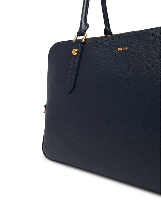 Furla Ročna torba Furla Giulia L WB01872 BX0460 CN 2676S Mornarsko modra