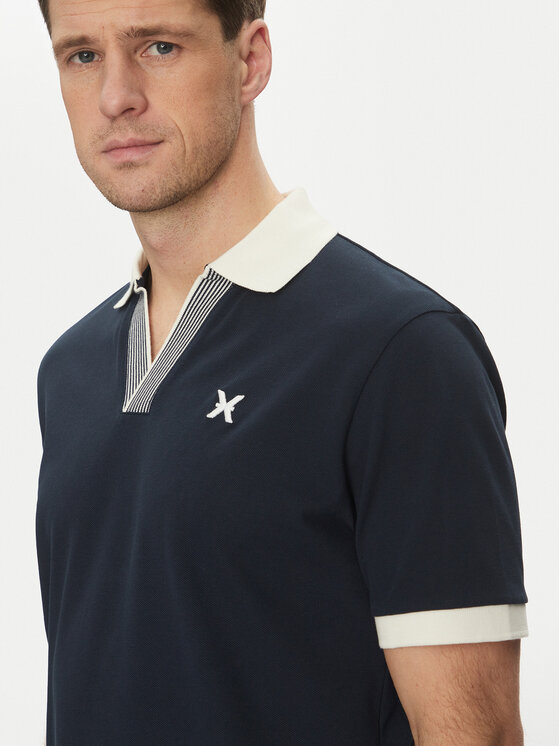 Richmond X Richmond X Поло UMP25168PO Cиній Regular Fit