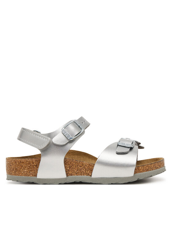 Birkenstock Босоніжки Birkenstock Rio As Flowers 1031702 S Срібний