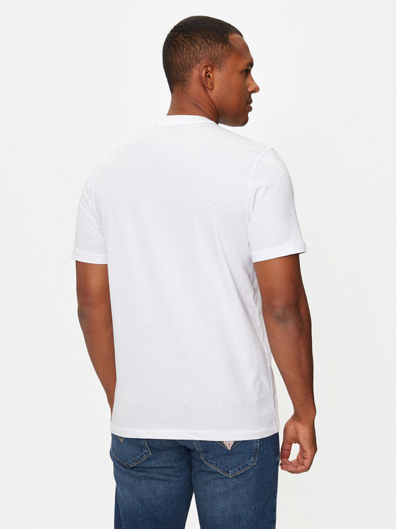 Guess Guess Футболка U4BM03 KCAM1 Білий Regular Fit