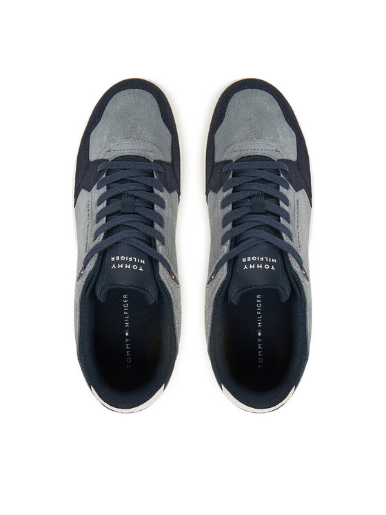 Tommy Hilfiger Sneakers Tommy Hilfiger Basket Core Lite Suede FM0FM05519 Grigio