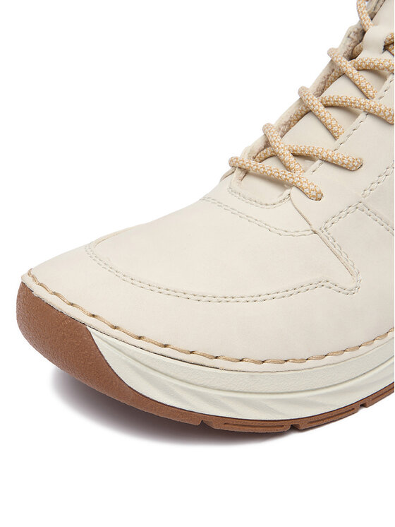 Rieker Botines planos Rieker 44555-60 Écru