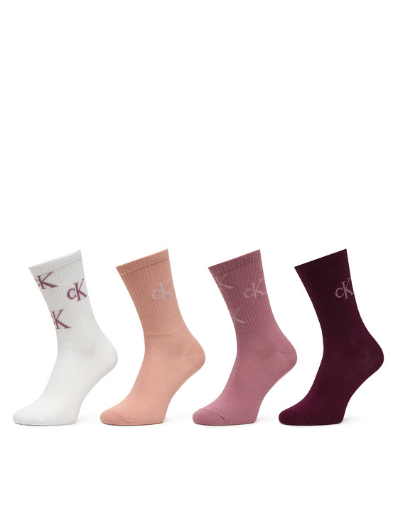 Calvin Klein Garās zeķes Calvin Klein 701241212 Daudzkrāsains