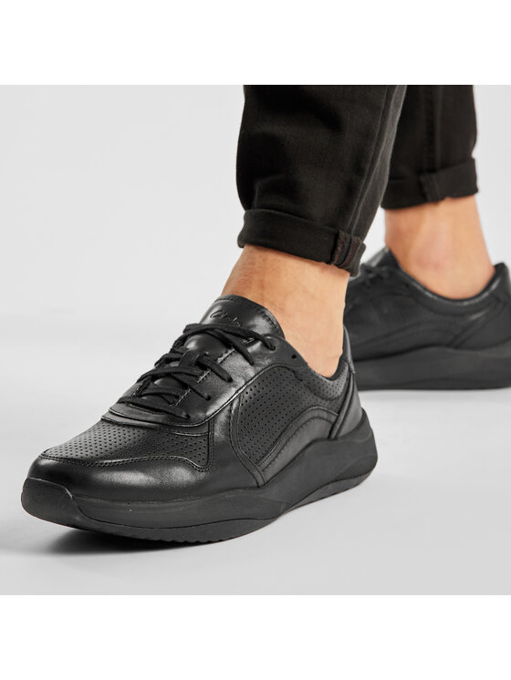 Sneakersy Clarks Sift Speed 261481237 Czarny | Eobuwie.com.pl