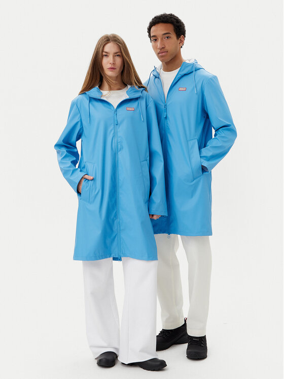 Hunter Hunter Dežna jakna Andrea Unisex HARU0002246 Modra Regular Fit