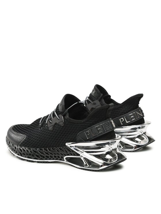 Plein Sport Sneakersy Plein Sport The Scratch FABS USC0335 PTE003N Čierna