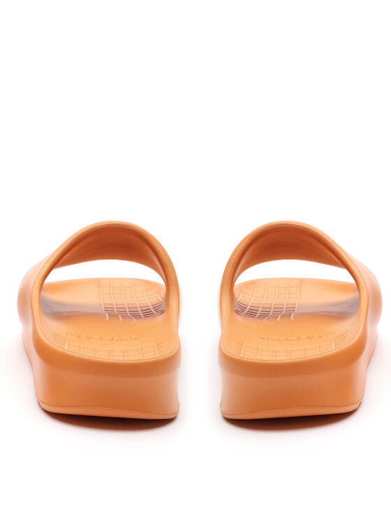 Lacoste Klapki Lacoste Branded Serve Slide 2.0 747CMA0015 Pomarańczowy