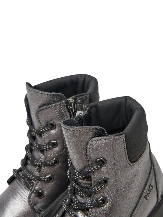 Primigi Kozačky Primigi 6876633 S Stříbrná