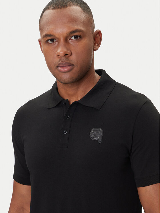 KARL LAGERFELD KARL LAGERFELD Polo 745020 554235 Negro Regular Fit