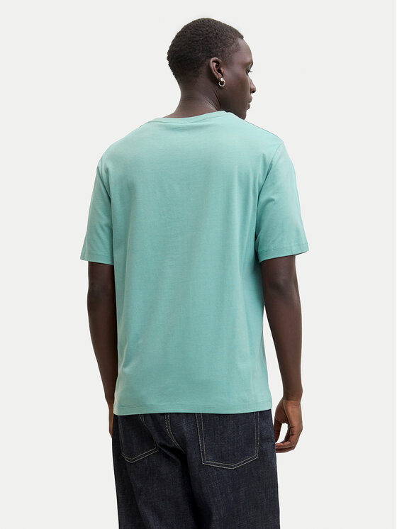 Jack & Jones Jack & Jones Póló Corp Graphic 12268415 Türkizkék Regular Fit