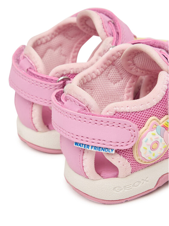 Geox Sandali Geox B Sandal Multy Girl B650DA 01450 C8F2M M Roza