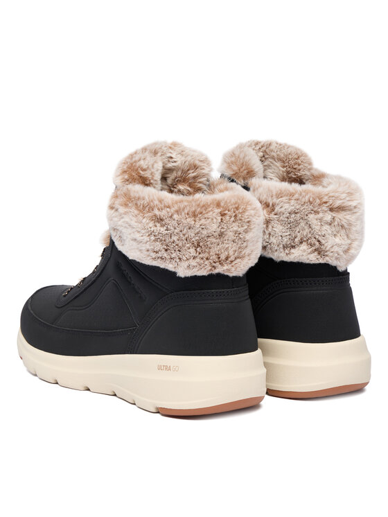 Skechers Черевики Skechers Glacial Ultra 144199/BLK Чорний