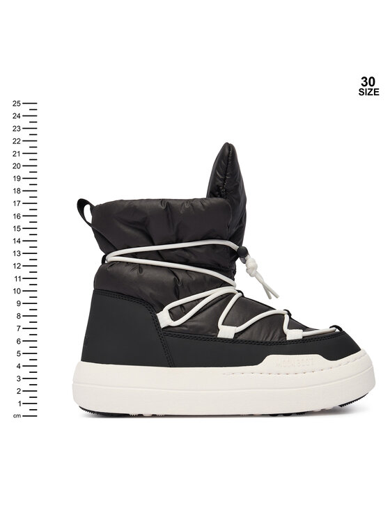 Moon Boot Снігоходи Moon Boot Jr Park lace Mid 80D3440070 D Чорний