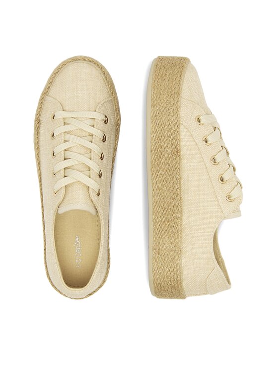 DeeZee Espadryle DeeZee WSK1576-01 Beżowy