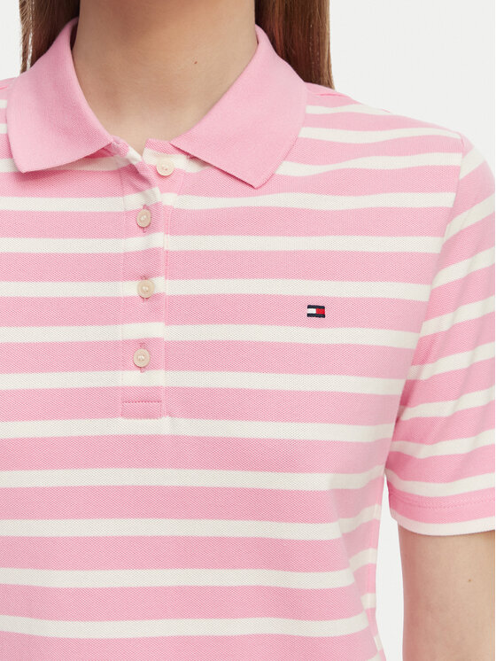 Tommy Hilfiger Tommy Hilfiger Polo 1985 WW0WW43224 Rosa claro Regular Fit