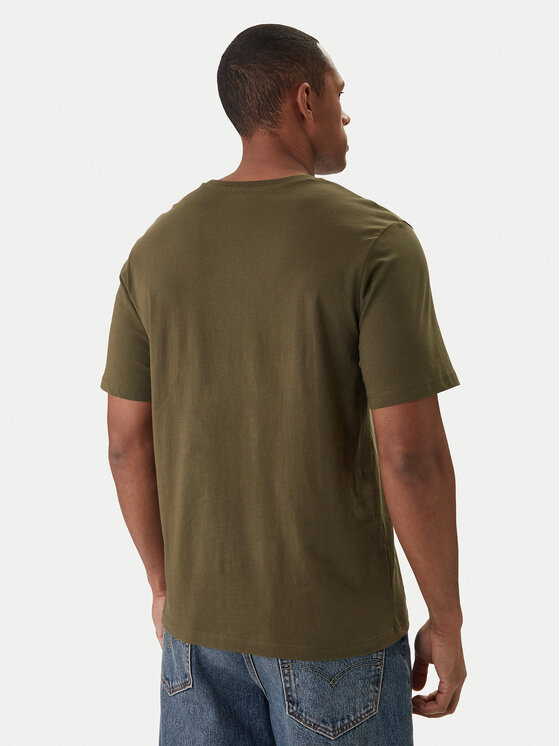 Jack & Jones Jack & Jones Футболка Orrganic Basic 12156101 Зелений Slim Fit