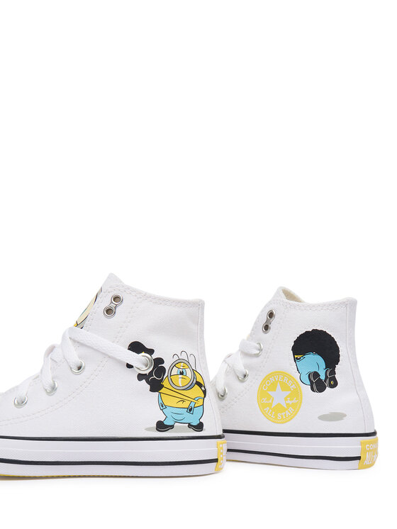 Converse Кеди Converse Converse x Minions Chuck Taylor All Star A21405C Білий