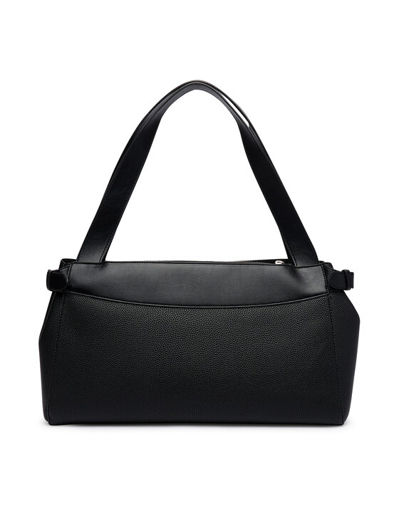 Calvin Klein Torebka Calvin Klein Mix Media Work Tote LV04F3887G Czarny
