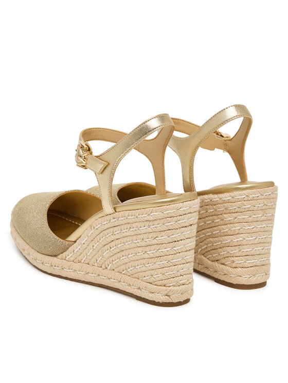 MICHAEL Michael Kors Еспадрильї MICHAEL Michael Kors Kenzie Wedge 40S6KZMS3D Бежевий