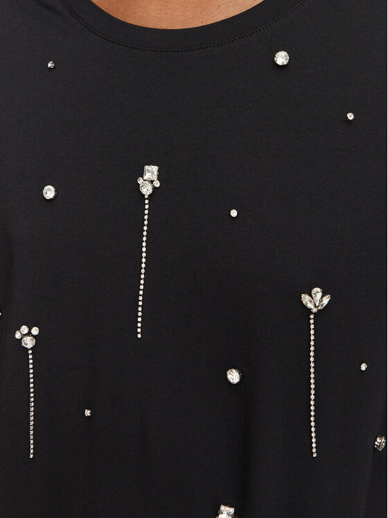 Liu Jo Liu Jo Camiseta WF6398 JS904 Negro Boxy Fit