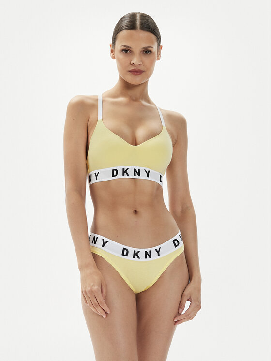 DKNY DKNY Klasikinės kelnaitės DK4513 Geltona