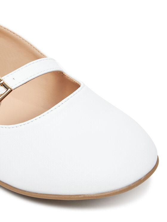 Tommy Hilfiger Baleríny Tommy Hilfiger T3A3-33768-0326 S Bílá