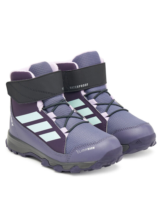 adidas Трекінгові черевики adidas Terrex Snow Cw JR4190 Фіолетовий