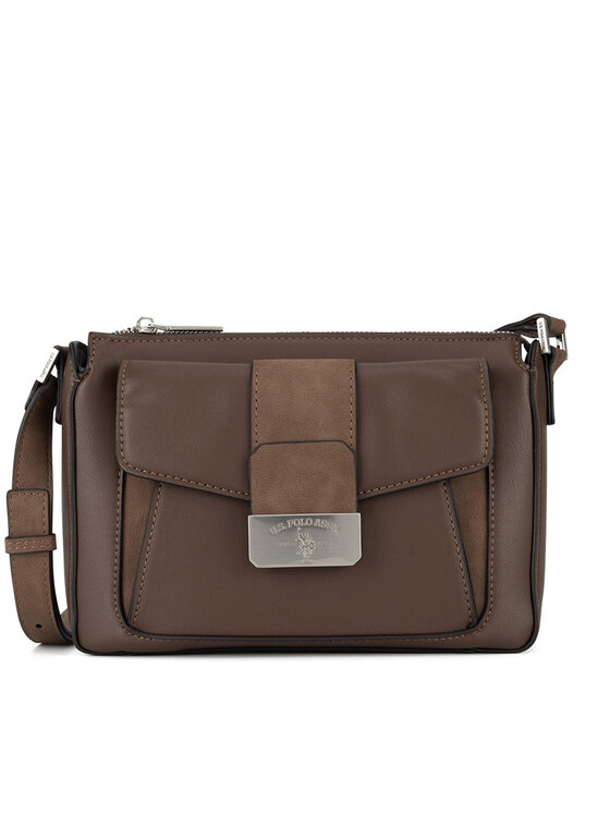 U.S. Polo Assn. Ročna torba U.S. Polo Assn. BIUXT8424WVP Rjava