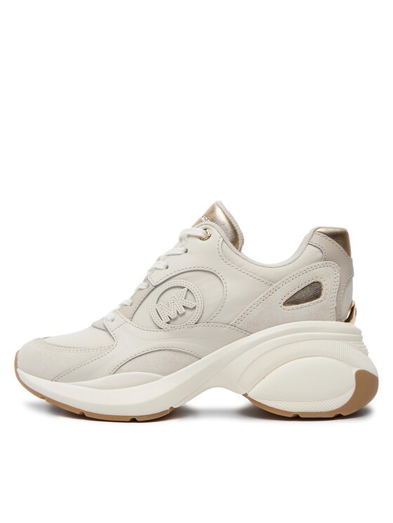 MICHAEL Michael Kors Снікерcи MICHAEL Michael Kors Zuma Trainer 43S4ZUFS2D Écru