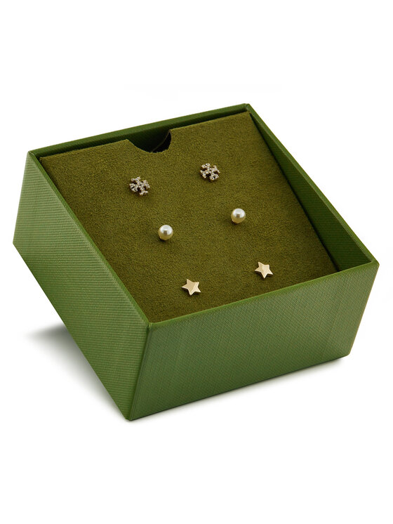 Tory Burch Kolczyki Tory Burch Kira Stud 164115 Złoty