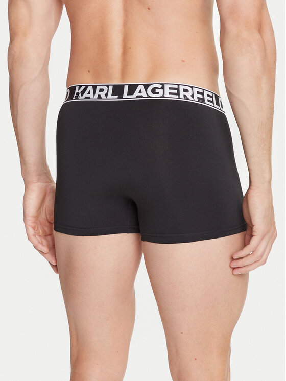KARL LAGERFELD KARL LAGERFELD Conjunto de calzoncillos boxer A3M47010 Negro