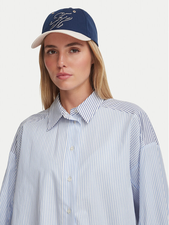 Tommy Hilfiger Šiltovka Tommy Hilfiger AW0AW18678 Tmavomodrá
