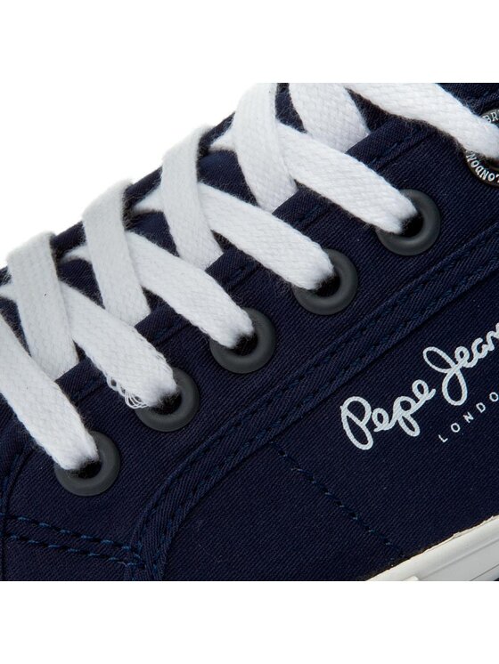 Pepe Jeans Tenis superge Pepe Jeans Aberman 2.1 PMS30352 Mornarsko modra