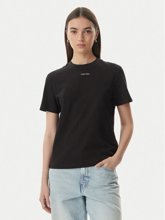 Calvin Klein Calvin Klein Camiseta Classic LV147C857G Negro Regular Fit